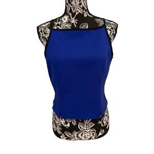 Button Detail Tank Top Spaghetti Straps Formal Office Business Sexy